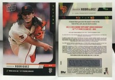 Dereck Rodriguez 2019 Topps Now Future Award Winner NL Cy Young 10-Card Set BASE