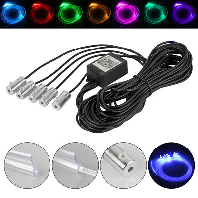 6M RGB LED Ambientebeleuchtung Auto Innenraumbeleuchtung 6in1 Kit App Control