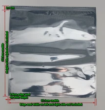 Anti Static Bag, 37.9cm x 37.1cm, 14.92" x 14.61", fits microATX motherboard