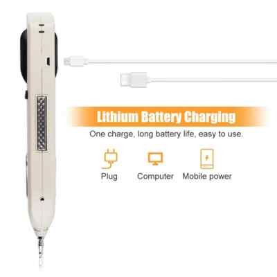 Digital Display Acupunture Point Pen Electric Acupuncture Device Rechargeable