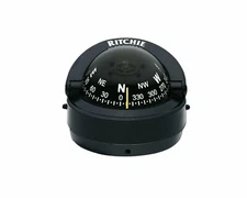 Ritchie Navigation Explorer Compass 2.75" Dial w/Surface Mount Black S-53