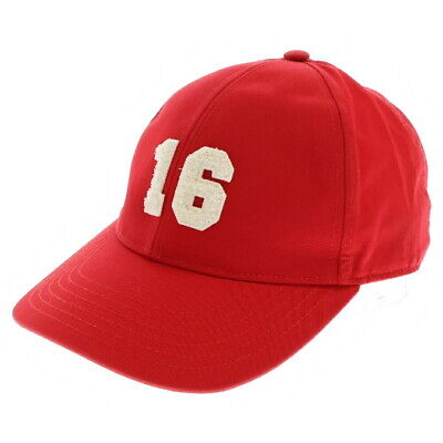 Celine Size L No.16 Baseball Cap Red 2Au5C969P Used Celine Size L No.16 Baseball Cap Red 2Au5C969P Used