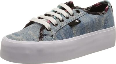 DC Shoes Damen Frauen Manual Sneaker Dark Denim Größe 43 EU