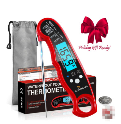 Instant Read Digital Meat Thermometer Fast for Kitchen Food Cooking BBQ Grilling