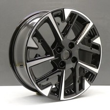 VAUXHALL CORSA F 17" ALLOY WHEEL RIM BLACK DIAMOND CUT GENUINE 9833892680 X1