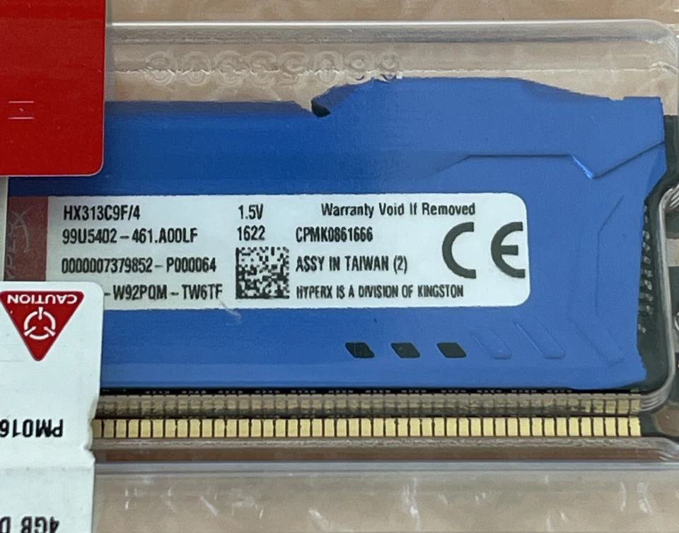 BRAND NEW-HYPERX Fury 4GB x4 DDR3 1333MHz HX313C9F/4 DIMM Gaming Ram 240pin 1.5v - Image 4 of 4