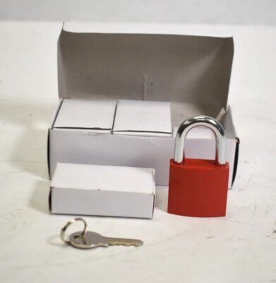 Packrite Defense SS-7240 1-1/2'' Vacant Unit Padlock Box of 6