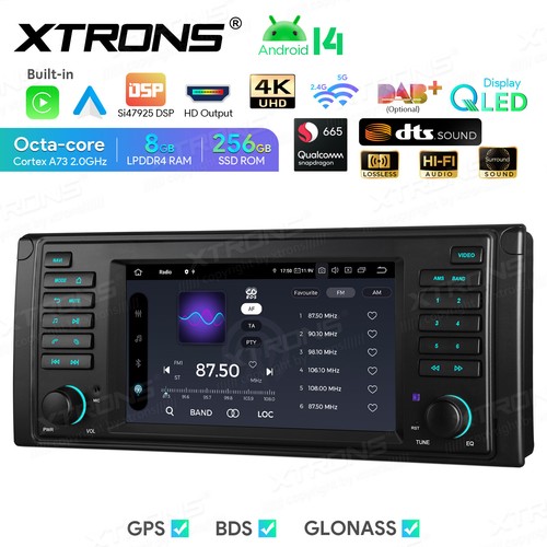 Android 14 7" Car Stereo 8GB 256GB 8-Core GPS NAVI WIFI DSP DTS HiFi for BMW E39 - Picture 9 of 20