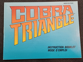 Cobra Triangle Nintendo NES PAL-B FRA / JEU + NOTICE EN LOOSE