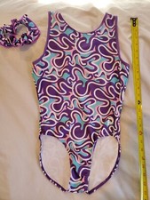 Plum Practicewear Gymnastics Leotard Purple - Adult M