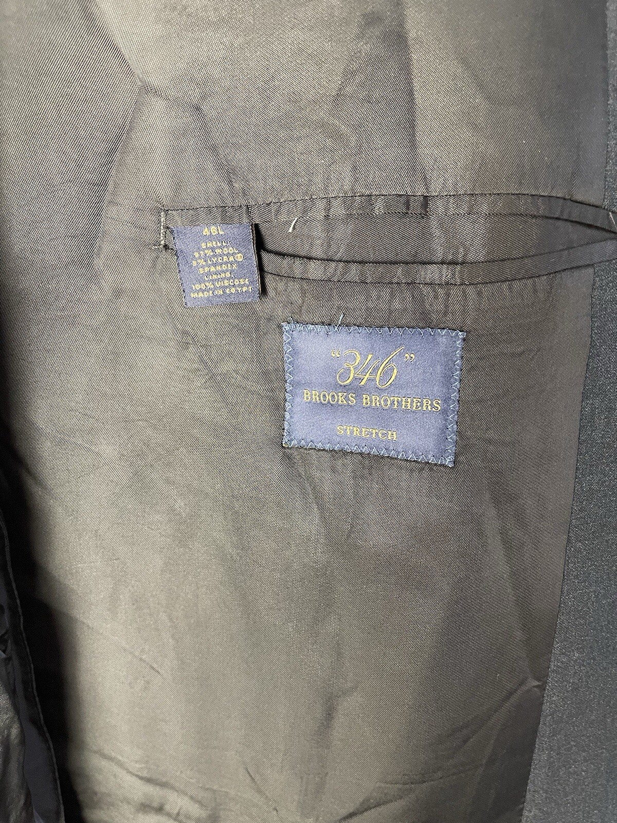 BROOKS BROTHERS 346, SOLID DARK GRAY/CHARCOAL WOO… - image 23