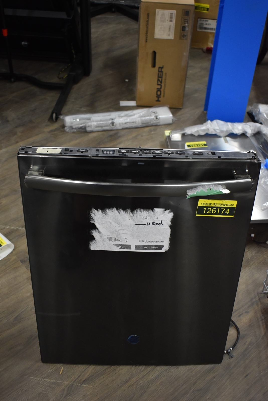 GE GDT655SBLTS Black Dishwasher Door Assembly w/ Handle NOB 126174 eBay