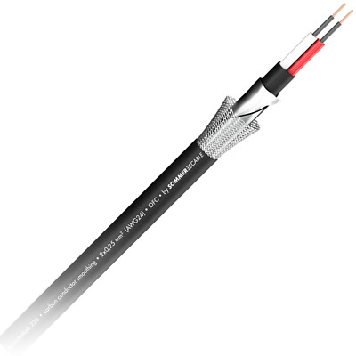 SOMMER CABLE SC-Carbokap 225 2x 0,25mm² OFC Mikrofonkabel symmetrisch | 200-0281