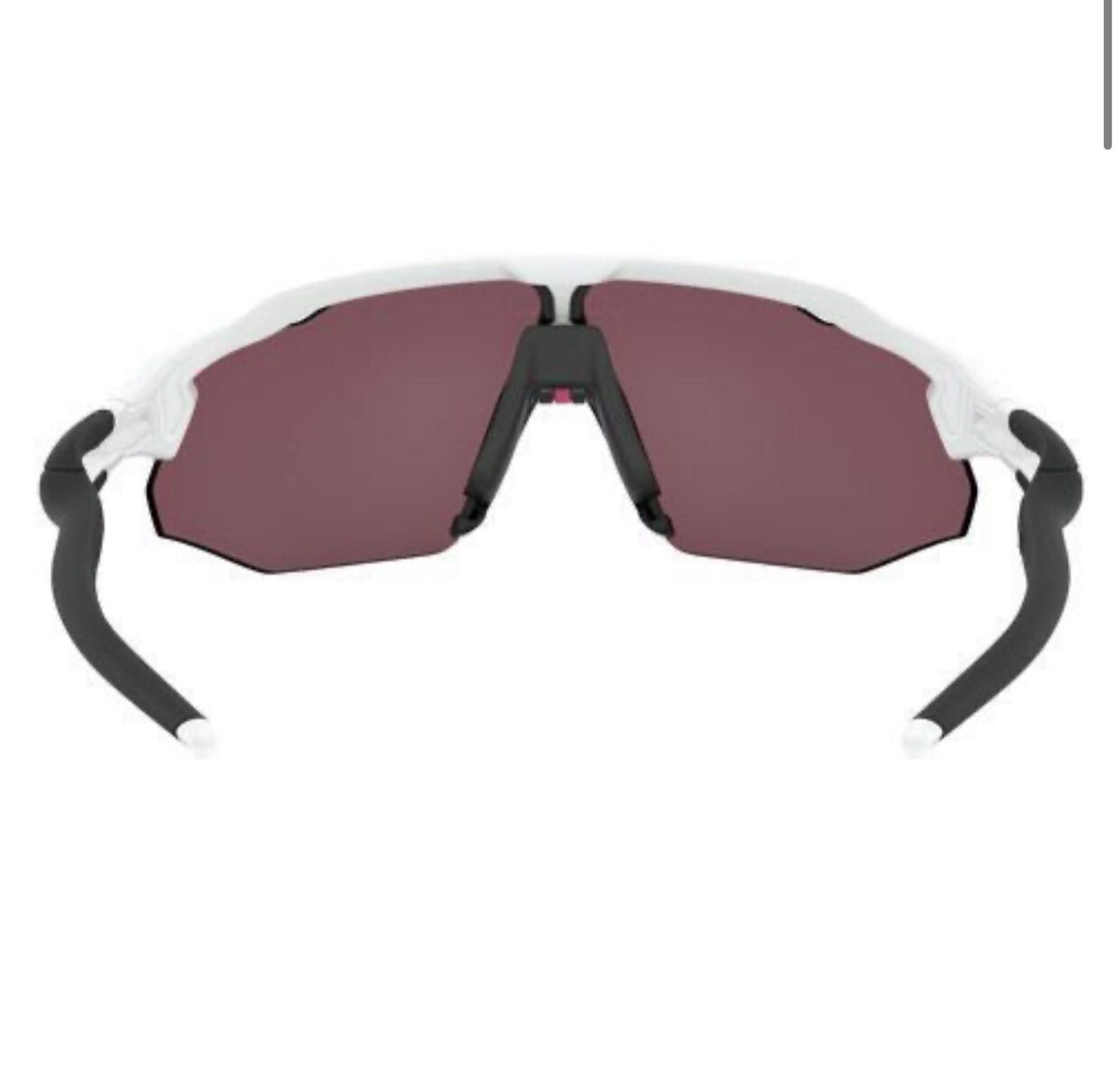 Oakley Radar EV Advancer Polished White Prizm Road Black