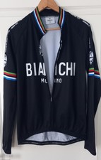 Bianchi MILANO Langarmtrikot Radtrikot Winter...