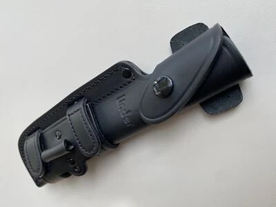 Linder Lederscheide schwarz Super Edge 5 Vollrindleder