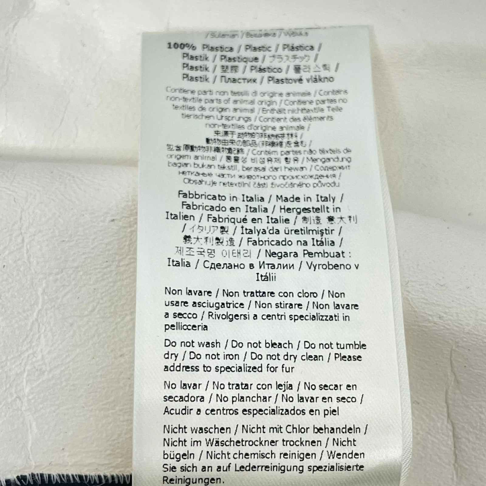 FENDI Leather Fur Floral Pattern Coat White Size 36 Excellent Condition thumbnail 6