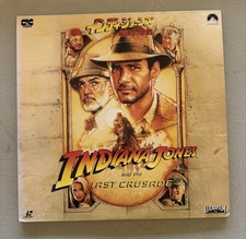 Laserdisc Indiana Jones The Last Crusade 2 Laser Disc Letterbox