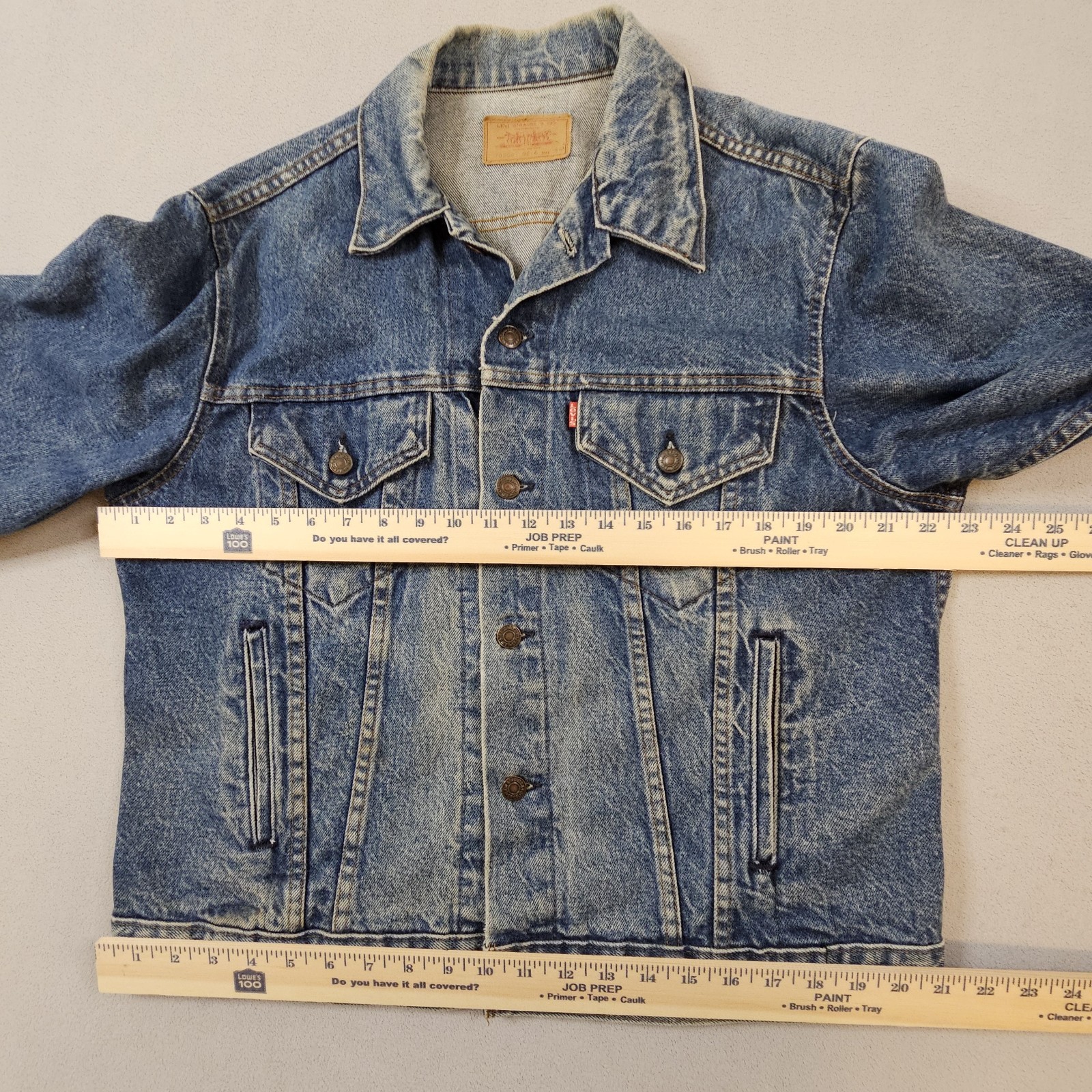 Levi's 70506-0216 Type III Denim Trucker Jacket Made in USA Vintage Early '80's thumbnail 13