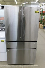 GE Profile PGE29BYTFS 36" Stainless French Door Refrigerator NOB #158754