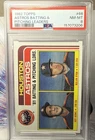 PSA 8 BASEBALL CARD 1982 TOPPS NOLAN RYAN HOUSTON ASTROS LEADERS HOF