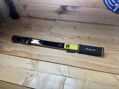 Snap On Torque Wrench 1/2  Drive TQ Series PVD Flex Head 40-250ft-lb TQSG3F250HV