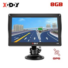 XGODY 9'' Zoll Auto Navigationsgerät für LKW PKW BUS GPS Navi Navigation 16G POI