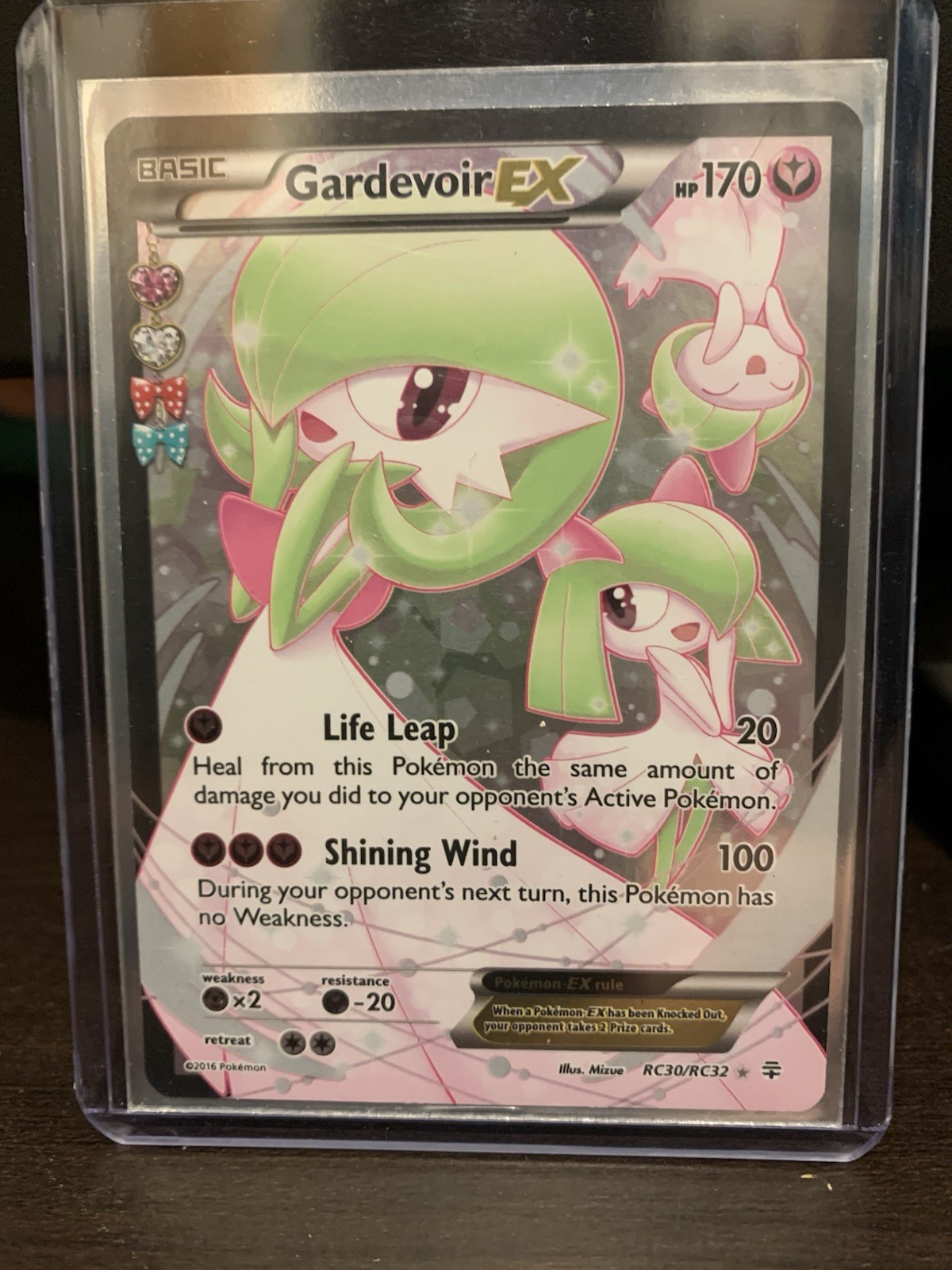 Gardevoir EX (Full Art) Ultra Rare Generations: Radiant Collection RC30/RC32