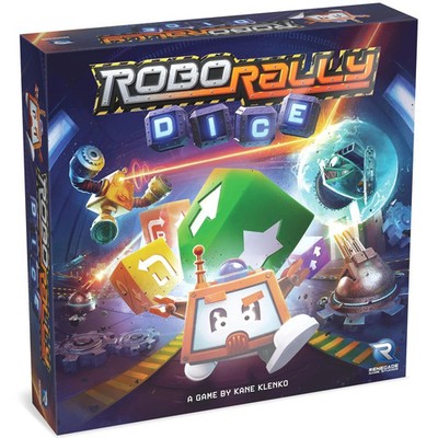 Robo Rally Board and Dice Game by Renegade Games NEW in Shrink