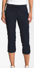 The North Face Women  s Aphrodite 2.0 Pants Capri Navy Sz XSmall Regular