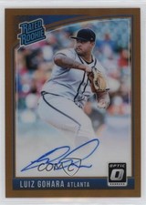 2018 Donruss Optic Rated Rookie Signatures Bronze Prizm Luiz Gohara Auto 0r4