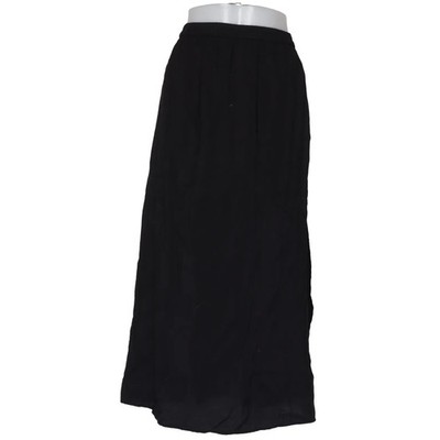 H&M, Maxirock, Größe: L, Schwarz, Polyamid/Polyester/Viskose, Einfarbig #XFT