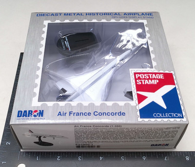1:350 Concorde Air France Supersonic Jet Plane by Daron Stamp PS5800-1 NEW