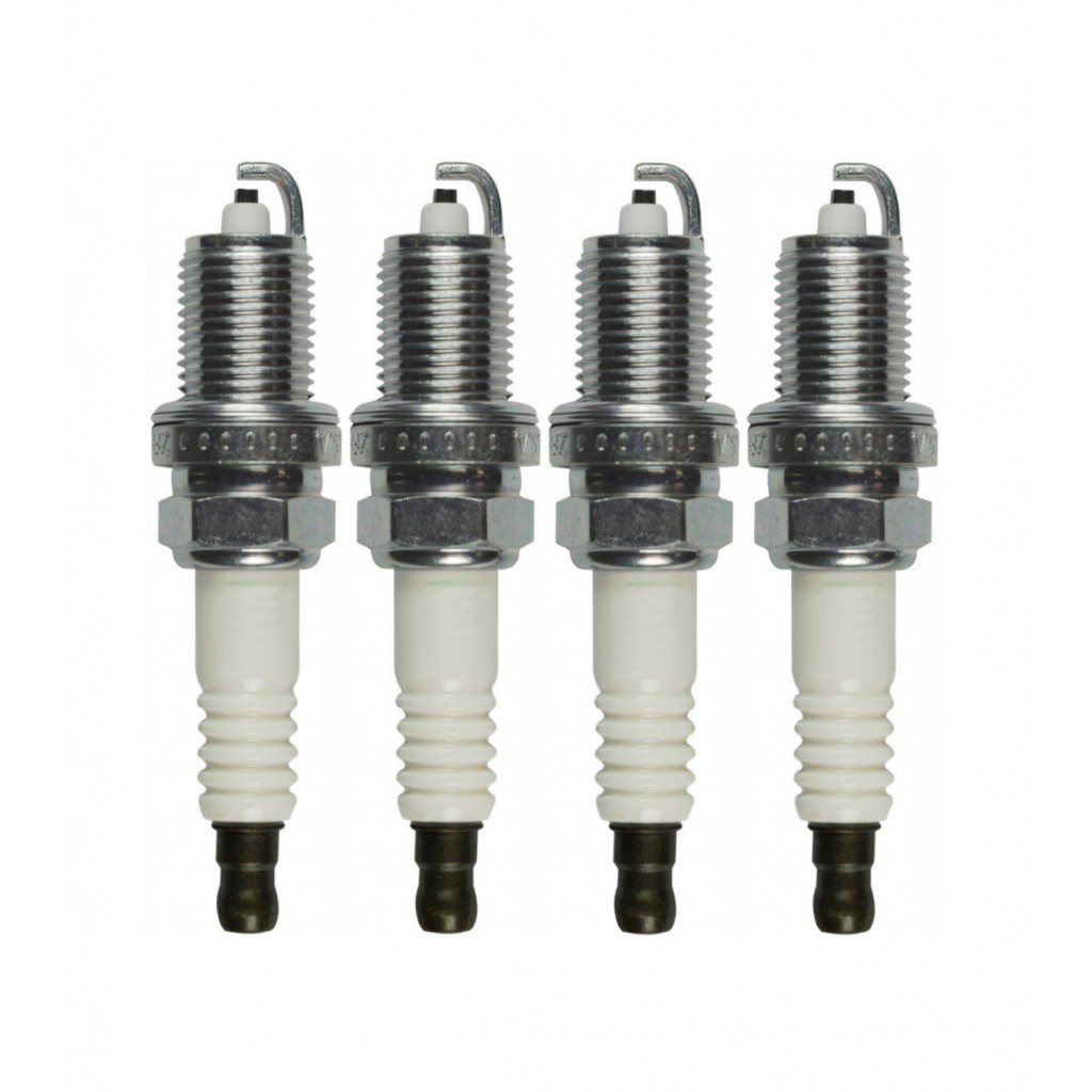 NGK For Honda TRX700XX 2008 2009 Spark Plug V-Power Box of 4 ZFR7F-11