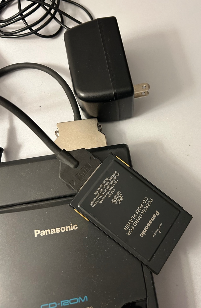 Lot of Two Panasonic KXL-D740 4X PCMCIA CD-ROM SCSI Cd Player Lot of Two Panasonic KXL-D740 4X PCMCIA CD-ROM SCSI Cd Player