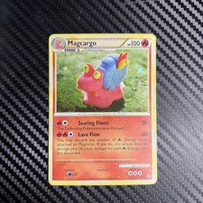 Pokémon TCG Magcargo Undaunted 6/90 Holo Rare Card LP Condition