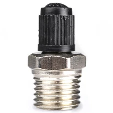 1/4" NPT Schrader Valve for Air Compressor Tank Fill Compressed Air Water Line