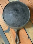 Wardway (by Wagner) 1432 Cast Iron Skillet w/ Heat Ring 10”