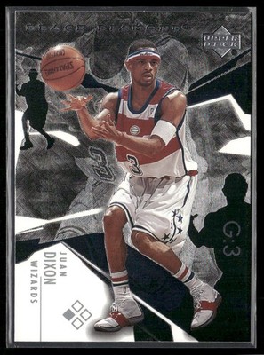 Juan Dixon 2003-04 Upper Deck Black Diamond #71 Washington Wizards