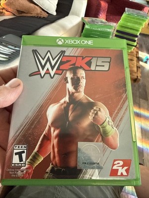 WWE 2K15 (Microsoft Xbox One) Complete CIB w/ Manual - Tested - John Cena