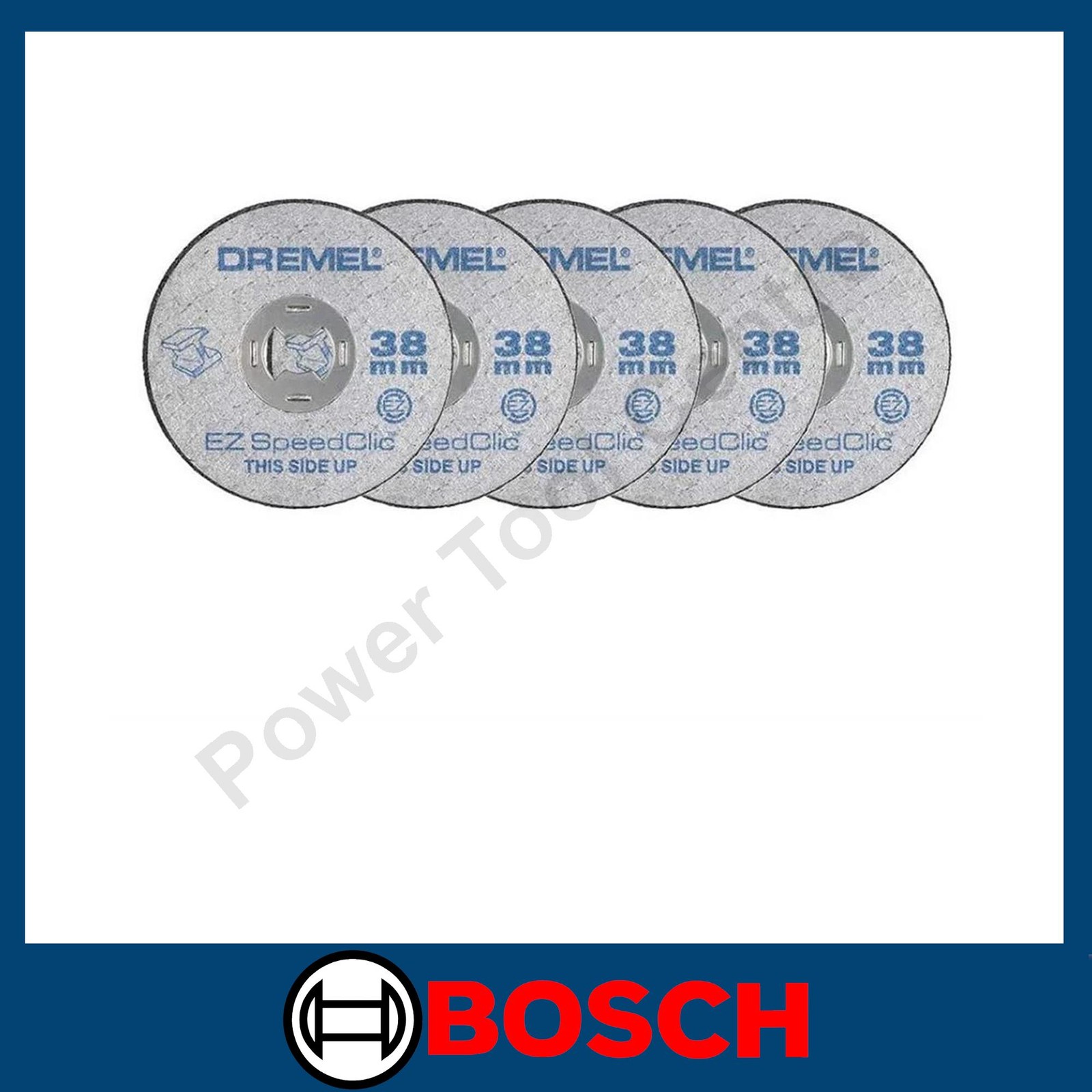 Dremel SC456 Metal Cutting Discs Dremel 456 EZ Speedclic 2615S456JC (Pack of 5)