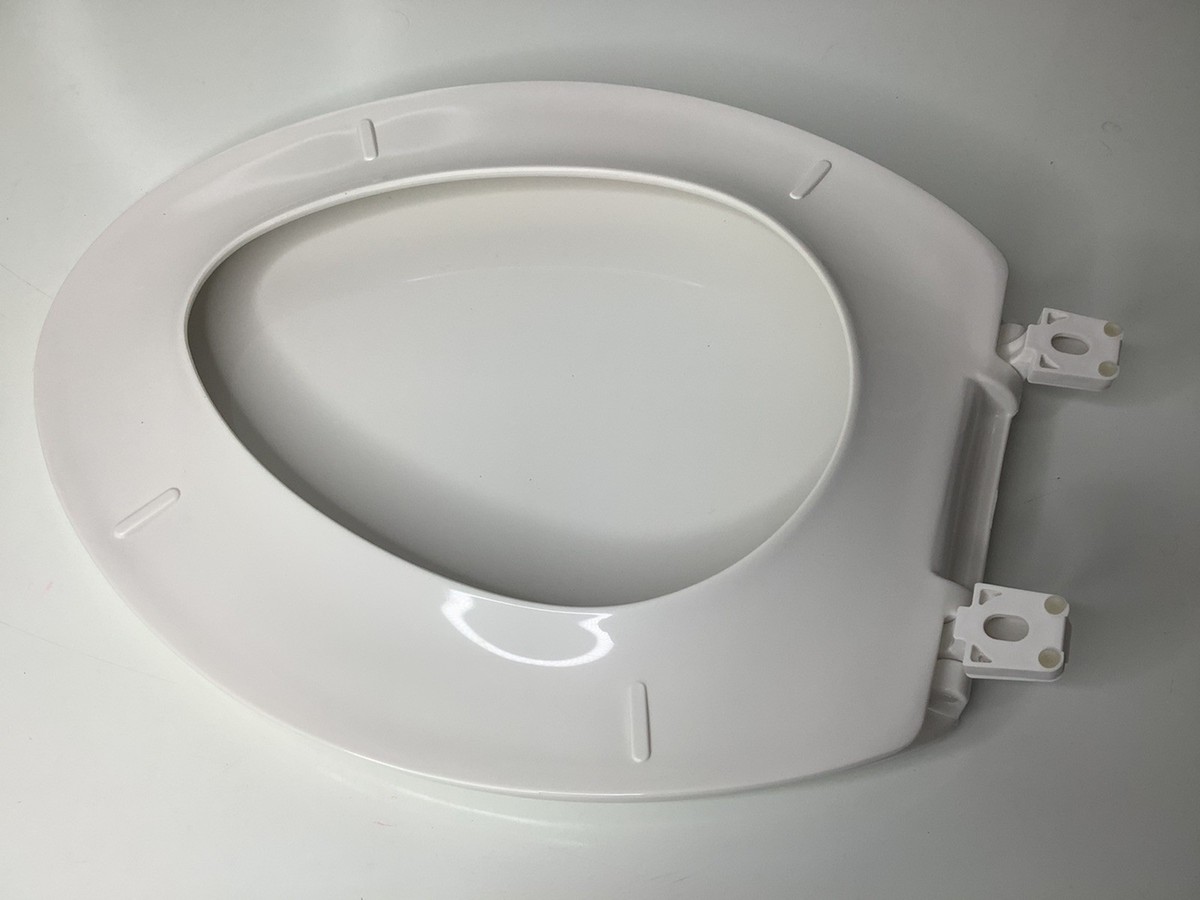 Toto Elongated Closed-Front Toilet Seat w/Lid White Open Box | eBay