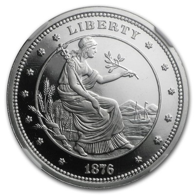 1 oz Platinum $100 Union George T. Morgan NGC UCAM | eBay