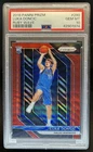 2018-19 Panini Prizm Luka Doncic RC Prizm Ruby Wave #280 Mavericks PSA 10