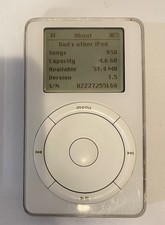 Apple iPod Classic 1st Generation White (10GB) for sale online | eBay