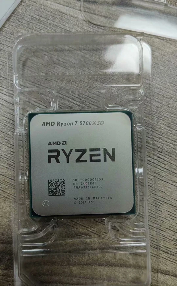 AMD Ryzen 7 5700X3D R7 CPU Socket AM4 Zen 3 96MB L3 Desktop CPU Processor - Image 3 of 3