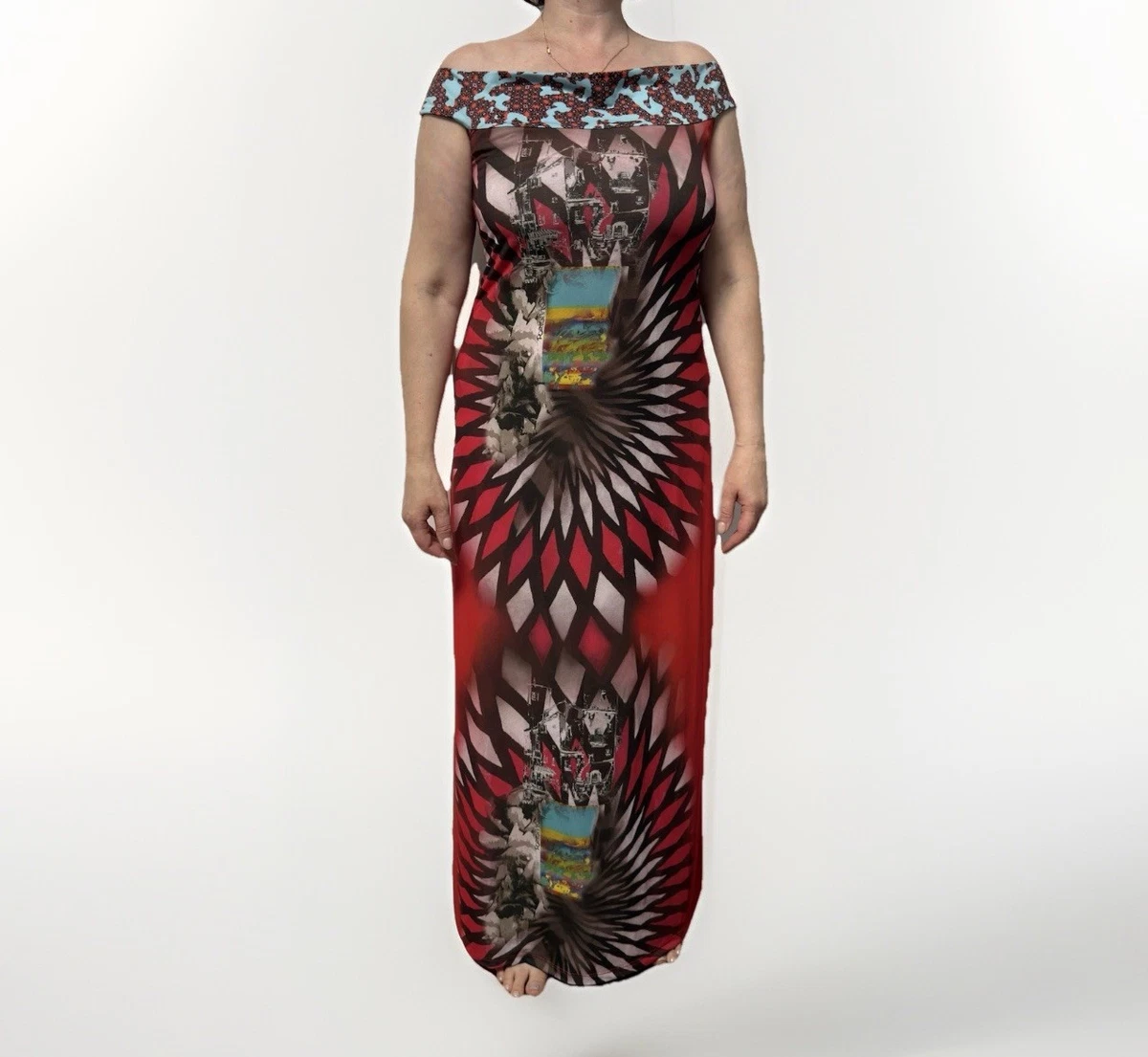 Robe Style Flamenco Bohème Save The Queen Multicouleur - Taille S-M - Occasion Très Bon état
