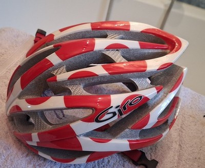 GIRO Atmos Rennrad Helm Sonderedition Tour De France Bergtrikot 2005 Gr. S RAR