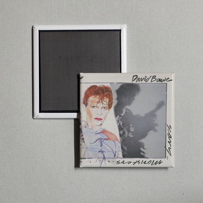David Bowie - Scary Monsters (And Super Creeps) Album Cover Locker Fridge Magnet