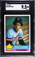 1976 Topps Rod Carew SGC 9.5